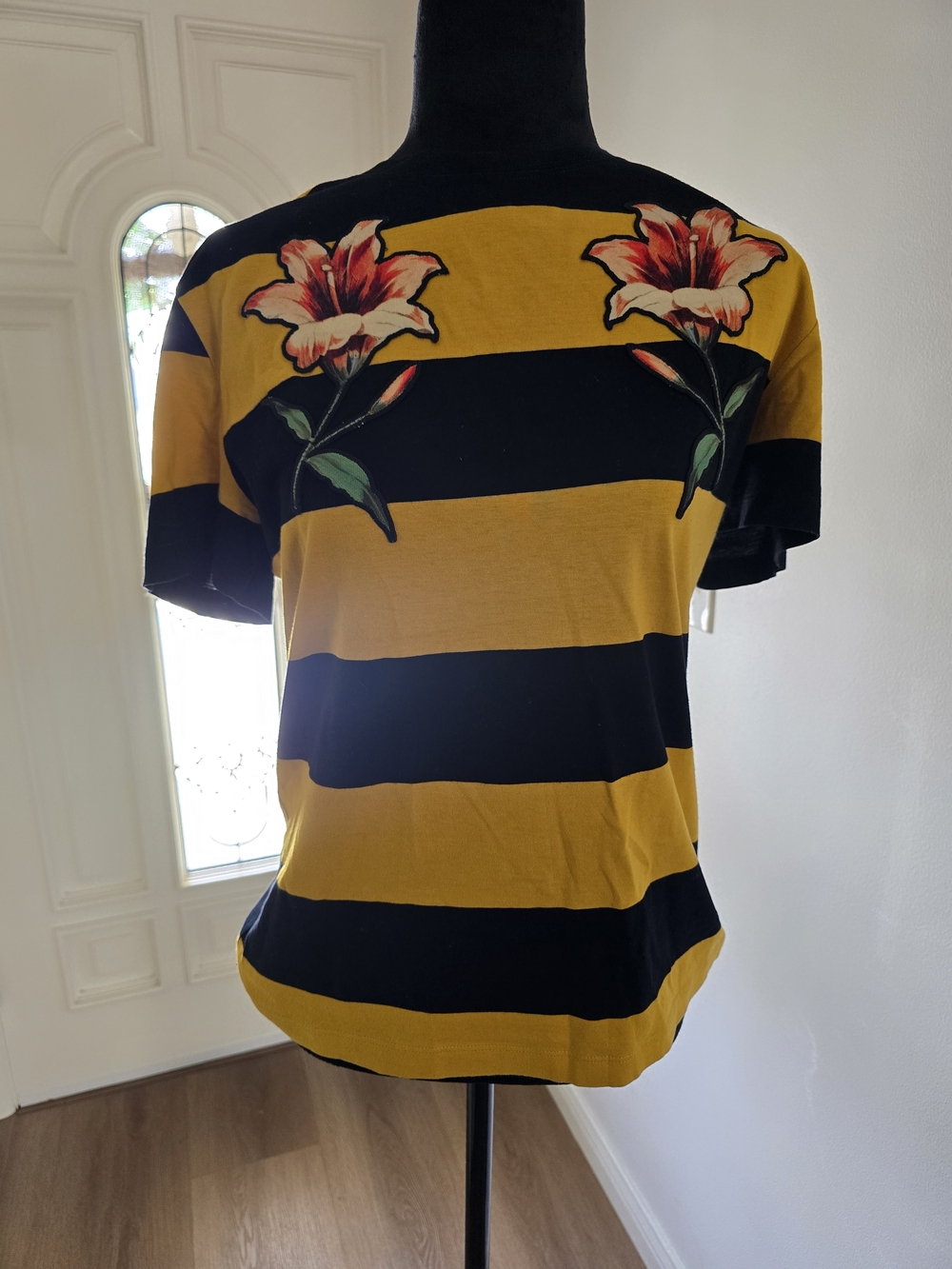 Gucci "Mare Gothicum" Striped T-shirt - Authentic